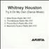 Whitney Houston Try It On My Own - Dance Mixes CD-R acetate UK HOUCRTR500349