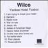 Wilco Yankee Hotel Foxtrot CD-R acetate UK WLCCRYA584855