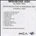 Wishbone Ash Blowin' Free CD-R acetate UK WSHCRBL203927