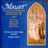 Wolfgang Amadeus Mozart Mass in C (Spaur-Messe), K.258 / Vesperae Solennes De Confessore, K.339 vinyl LP UK WZMLPMA528543
