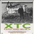 XTC Apple Venus Volume 1 - Autographed handbill Japanese XTCHBAP411008