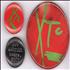XTC Quantity of Three Badges badge UK XTCBGQU666268