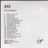 XTC White Music CD-R acetate UK XTCCRWH204972
