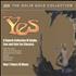 Yes The Solid Gold Collection 2-CD album set UK YES2CTH743029