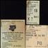 Yes Three Ticket Stubs concert ticket UK YESTITH731988
