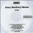 Yoko Ono Every Man/Every Woman CD-R acetate US ONOCREV312607