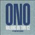 Yoko Ono Walking On Thin Ice 2-CD single set UK ONO2SWA247337