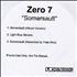 Zero 7 Somersault CD-R acetate UK ZERCRSO285821