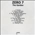 Zero 7 The Garden CD-R acetate US ZERCRTH381158