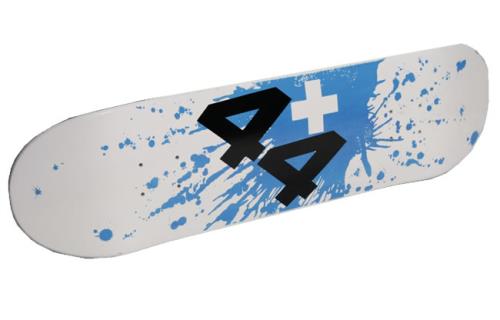 +44 When Your Heart Stops Beating - Skateboard Deck memorabilia US A4-MMWH539364