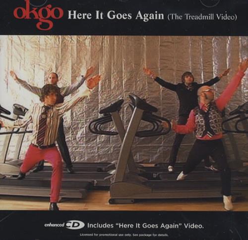 Ok Go Here It Goes Again Usa Cd Single Cd5 5 Promo Dpro 75213 2 Capitol Ebay