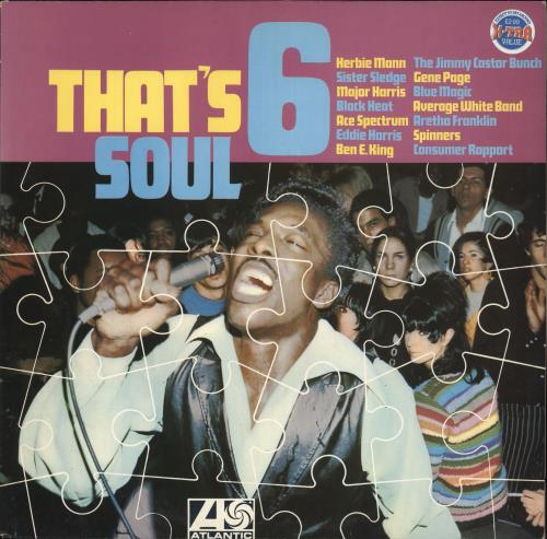 Various Soul Funk That S Soul 6 Uk Vinyl Lp Album Record K107x Atlantic Ebay