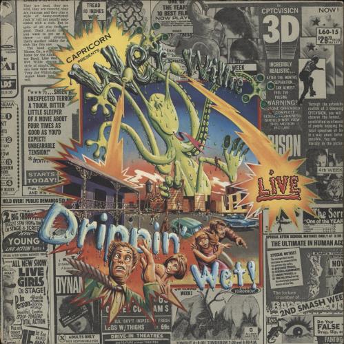 WET WILLIE/ウェット・ウィリー - DRIPPIN' WET/LIVE Wet Willie – Drippin' Wet Live – Vinyl (Terre Haute Pressing