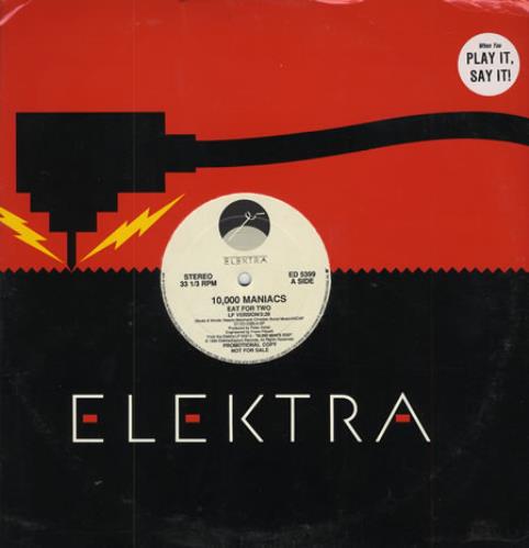 10,000 Maniacs Eat For Two 12" vinyl single (12 inch record / Maxi-single) US 10012EA10714