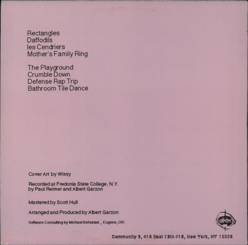 10,000 Maniacs Evening In Torpor vinyl LP album (LP record) US 100LPEV115687