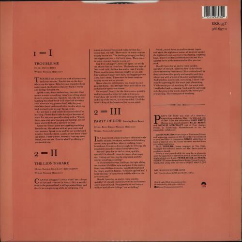 10,000 Maniacs Trouble Me 12" vinyl single (12 inch record / Maxi-single) UK 10012TR69560