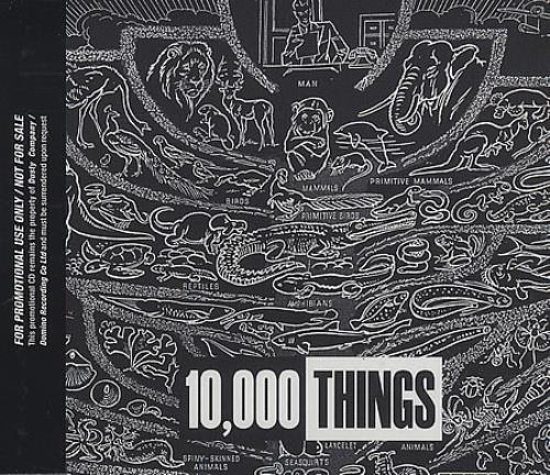 10,000 Things 10,000 Things CD single (CD5 / 5") UK 10KC5TH394266