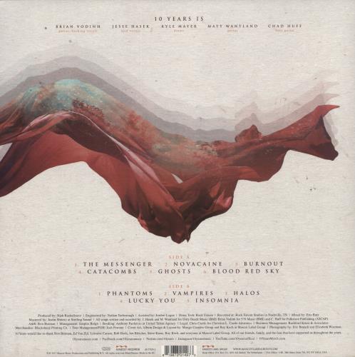 10 Years [How To Live] As Ghosts - 180 Gram Vinyl - Autographed vinyl LP album (LP record) UK 92VLPHO878766