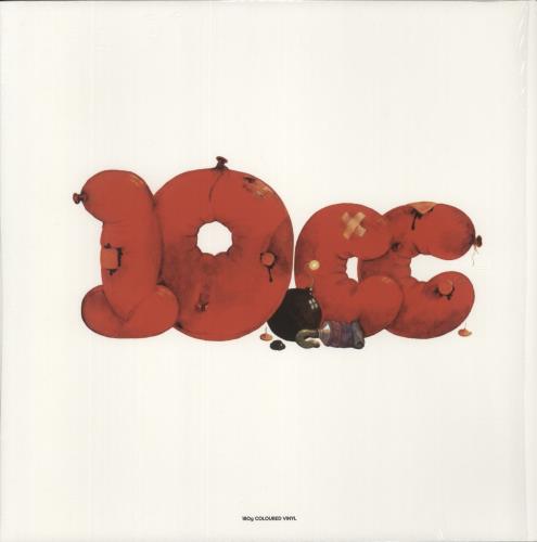 10cc 10cc - Red Vinyl vinyl LP album (LP record) UK 10CLPCC887606