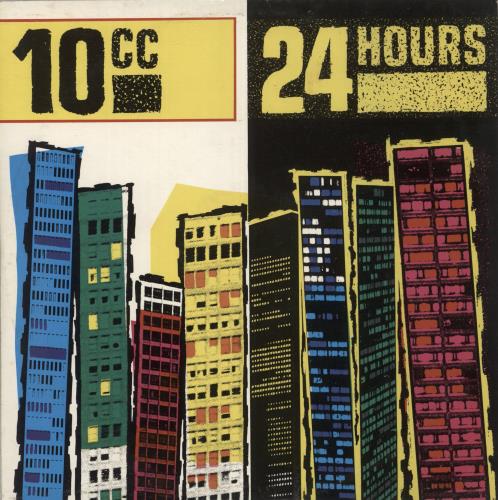 10cc 24 Hours 10" vinyl single (10 inch record) UK 10C10HO160527