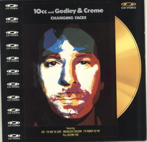 10cc Changing Faces laserdisc / lazerdisc UK 10CLZCH254439