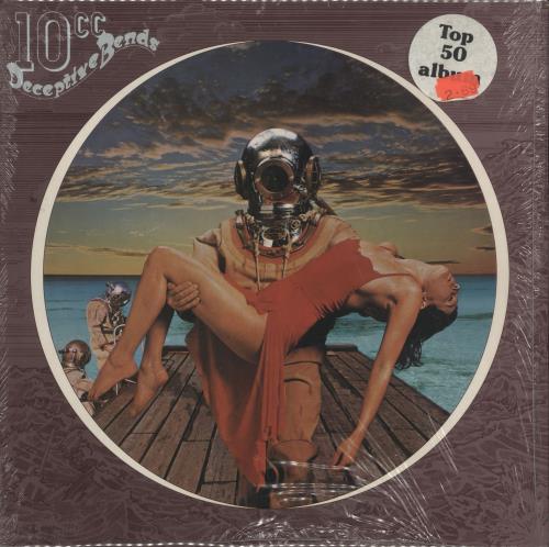 10cc Deceptive Bends - shrink vinyl LP album (LP record) UK 10CLPDE729063