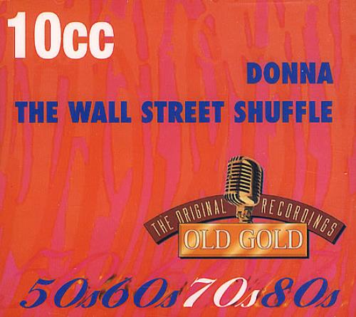 10cc Donna / The Wall Street Shuffle CD single (CD5 / 5") UK 10CC5DO361380