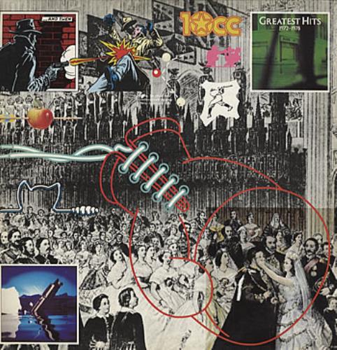 10cc Greatest Hits - Autographed vinyl LP album (LP record) UK 10CLPGR304342