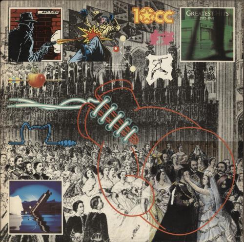 10cc Greatest Hits 1972-1978 - Gold stamp vinyl LP album (LP record) US 10CLPGR856410