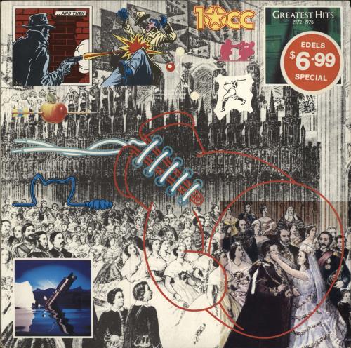 10cc Greatest Hits 1972-1978 vinyl LP album (LP record) Australian 10CLPGR780092
