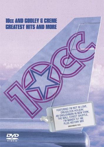 10cc Greatest Hits And More DVD UK 10CDDGR381085