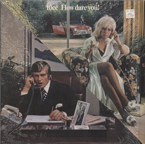 10cc How Dare You! - Shrink vinyl LP album (LP record) UK 10CLPHO874103