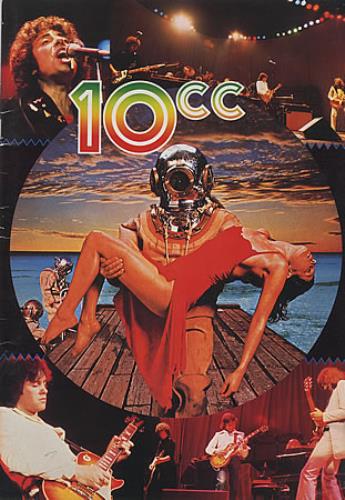 10cc Rockupation '77 tour programme Japanese 10CTRRO398445