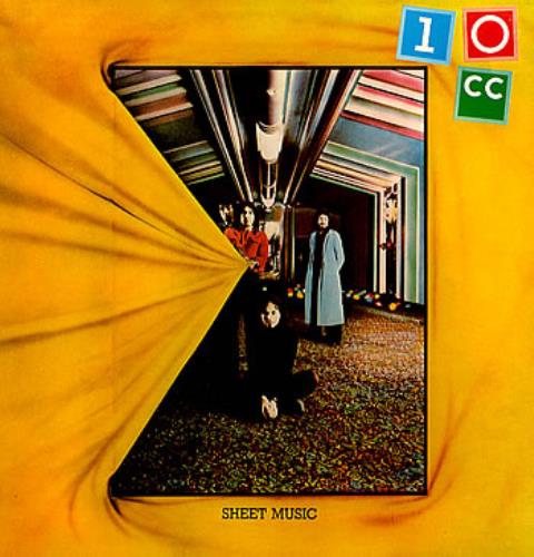 10cc Sheet Music vinyl LP album (LP record) South African 10CLPSH293215