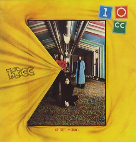 10cc Sheet Music vinyl LP album (LP record) UK 10CLPSH402455