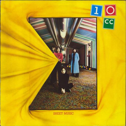 10cc Sheet Music vinyl LP album (LP record) UK 10CLPSH796552