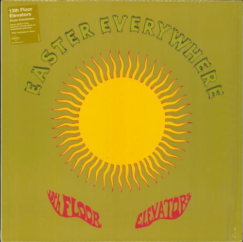 13th Floor Elevators Easter Everywhere - 180gram Gold Vinyl vinyl LP album (LP record) UK 13FLPEA682240