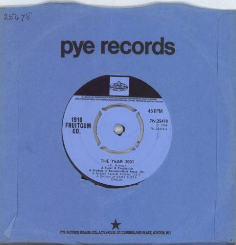 1910 Fruitgum Company Pop Goes The Weasel 7" vinyl single (7 inch record / 45) UK 11B07PO819084