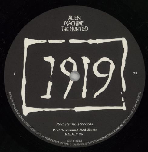 1919 Machine vinyl LP album (LP record) UK 1-1LPMA524423