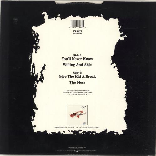 1927 You'll Never Know 12" vinyl single (12 inch record / Maxi-single) UK 19212YO696615