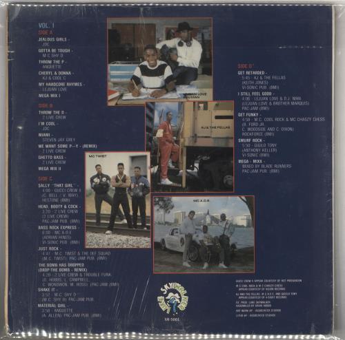 2 Live Crew Miami Bass Waves Volume II 2-LP vinyl record set (Double LP Album) US 2LC2LMI735532