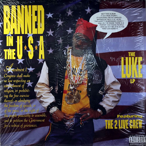 2 Live Crew The Luke LP vinyl LP album (LP record) UK 2LCLPTH558065