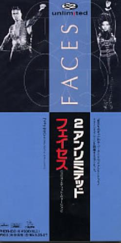 2 Unlimited Faces 3" CD single (CD3) Japanese 2UNC3FA148328