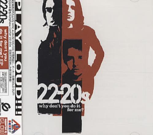 22-20s Why Don't You Do It For Me? CD single (CD5 / 5") Japanese 222C5WH305153