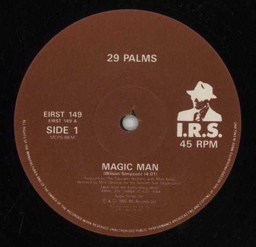 29 Palms Magic Man 12" vinyl single (12 inch record / Maxi-single) UK 29P12MA575935