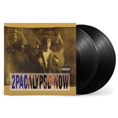 2Pac 2Pacalypse Now - Black Vinyl - Sealed 2-LP vinyl record set (Double LP Album) UK 2PC2LPA860192