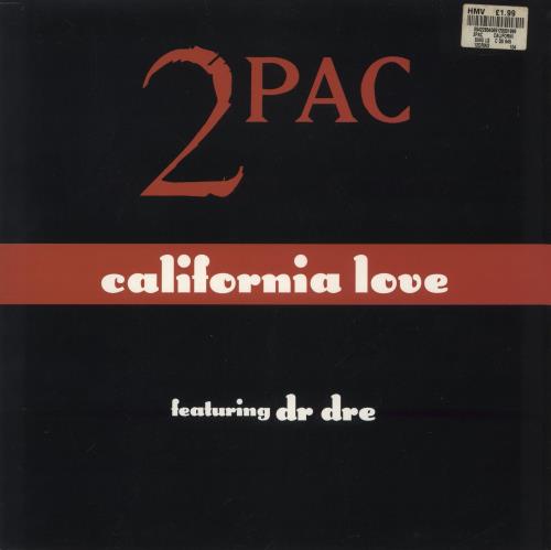 2Pac California Love - price sticker 12" vinyl single (12 inch record / Maxi-single) UK 2PC12CA869165