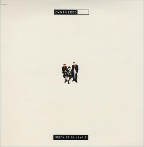 2wo Third3 I Want To Be Alone 12" vinyl single (12 inch record / Maxi-single) UK 2WO12IW370951