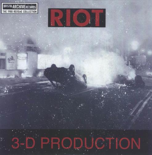 3-D Production Riot - 2nd 7" vinyl single (7 inch record / 45) UK 5-D07RI808692