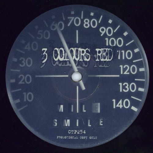 3 Colours Red Sixty Mile Smile 12" vinyl single (12 inch record / Maxi-single) UK 3CR12SI86536